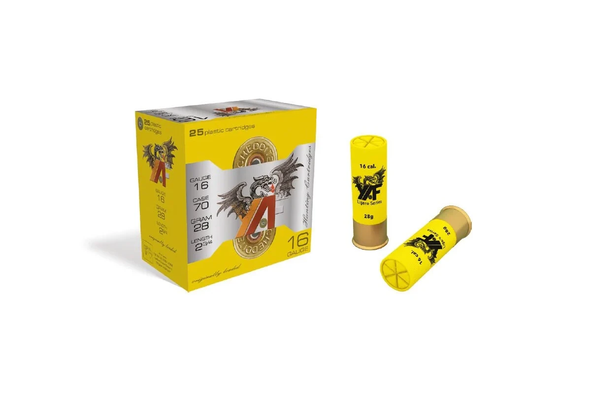 YAF 16 CAL. 28 GR. N1, 2, 3, 4, 5, 6, 7, 8