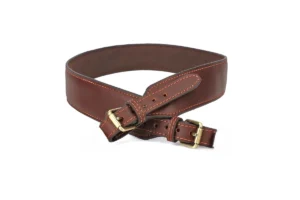 Leather Hunting Gun Strap - სანადირო იარაღის ტყავის საკიდი