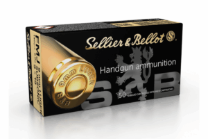 SELLIER & BELLOT 9X19 LUGER FMJ SUBSONIC, 140GRS