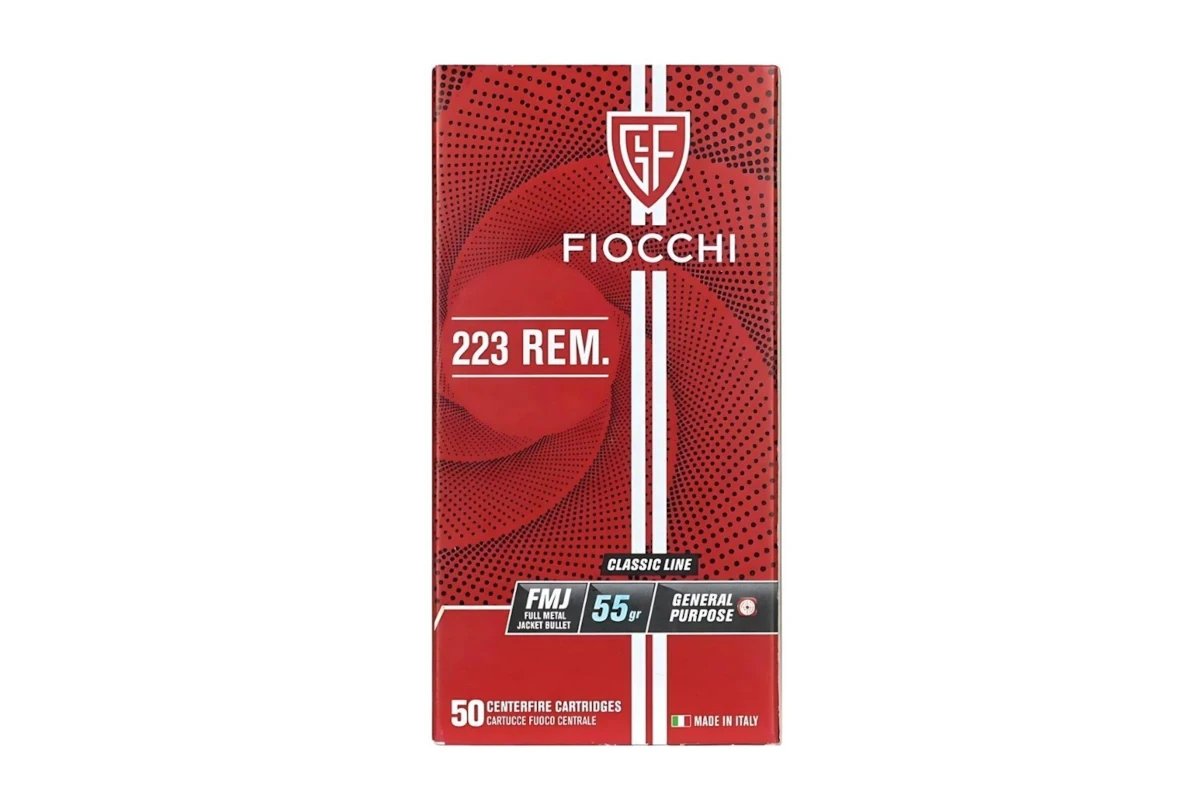 Fiocchi .223 Rem, 55 GRS FMJ (Classic)