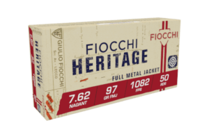 FIOCCHI 7.62 NAGANT FMJ 85 GRS