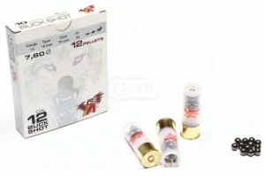 YAF 12კალ. BUCKSHOT/კარტეჩი 12 ბურთულა, 34გრ