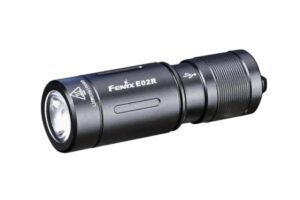 Fenix E02R ფარანი, 200 ლუმენი, 50 მეტრი, 6 საათი