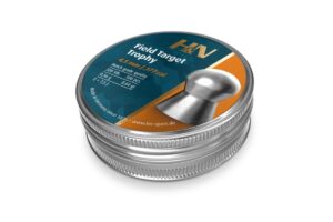 H&N Field Target Trophy, 4,5 mm, 0,56 g.,7,5 J, Max. Distance 50 m., 500 pcs.