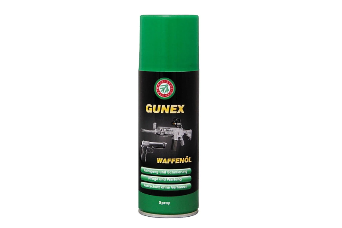 Gunex 50ML Waffenöl Spray - განექსის 50 მლ თოფის საწმენდი სპრეი