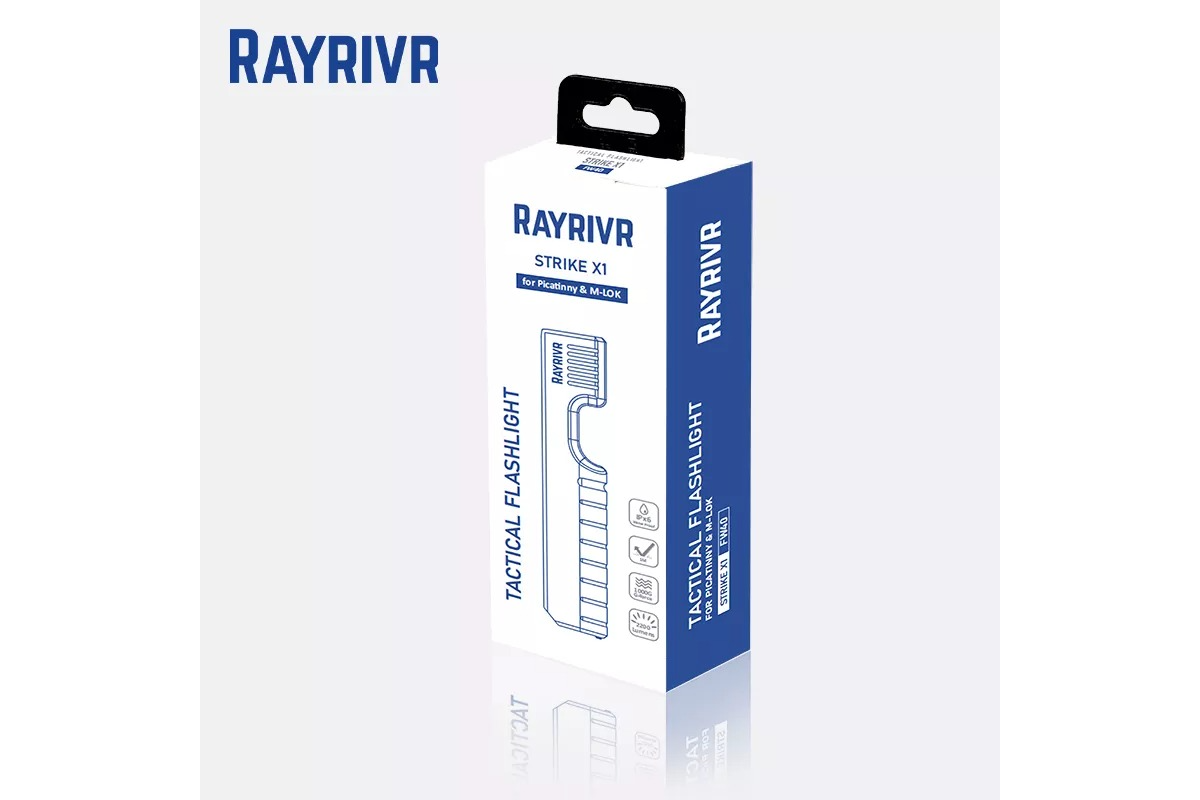 Rayrivr Strike X1 ტაქტიკური ფანარი - Image 2