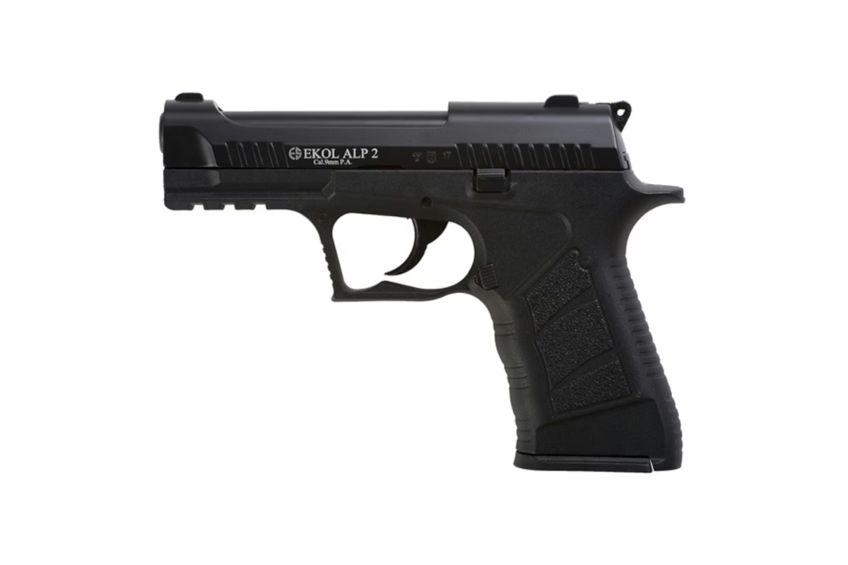 EKOL ALP 9mm P.A.K. BLANK PISTOL სასიგნალო