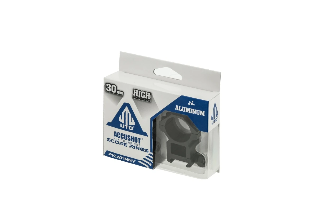 UTG 30mm Picatinny Scope Rings, მაღალი პროფილი - Image 3