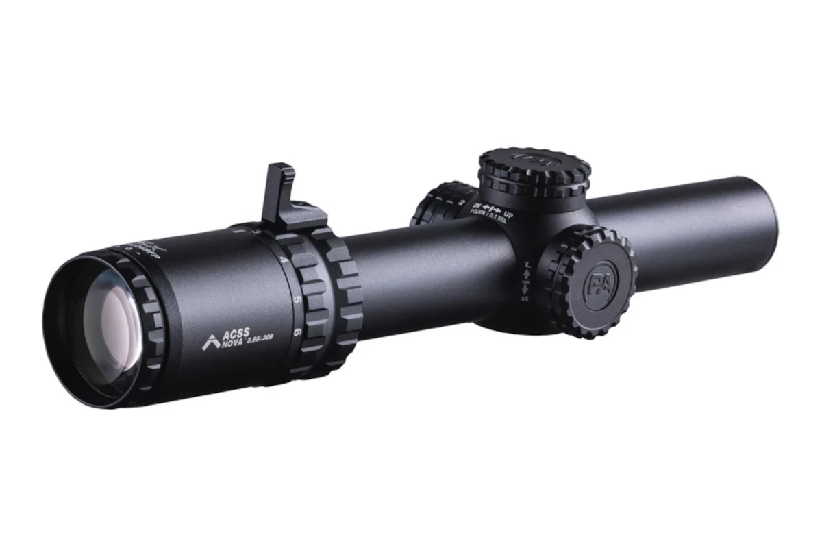 Primary Arms SLx 1-6×24 SFP Gen IV LPVO - ACSS NOVA 5.56/.308 Fiber Wire სამიზნე ბადე - Image 5